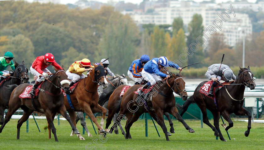 Mabs-Cross-0002 
 MABS CROSS (left, Gerald Mosse) beats SOLDIER'S CALL (right) and BATTAASH (2nd right) in The Prix De L'Abbaye De Longchamp
Longchamp 7 Oct 2018 - Pic Steven Cargill / Racingfotos.com