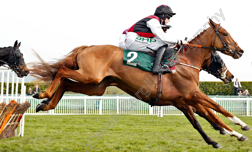 Havingagoodtime-0002 
 HAVINGAGOODTIME (Rachael Blackmore) wins The Junior Jumpers Fillies Juvenile Handicap Hurdle
Cheltenham 18 Apr 2019 - Pic Steven Cargill / Racingfotos.com