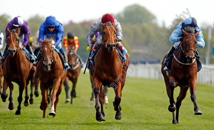 Lusail-0007 
 LUSAIL (centre, Andrea Atzeni) beats MATTICE (right) in The Constant Security ebfstallions.com Maiden Stakes
York 13 May 2021 - Pic Steven Cargill / Racingfotos.com