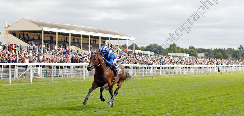 Baaeed-0007 
 BAAEED (Jim Crowley) wins The Juddmonte International Stakes
York 17 Aug 2022 - Pic Steven Cargill / Racingfotos.com