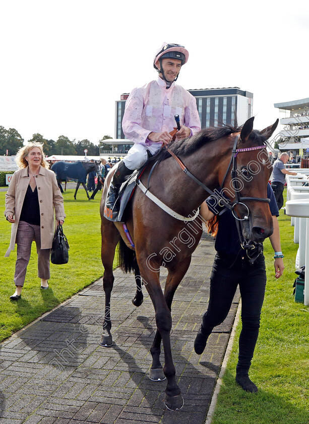 Polly-Pott-0006 
 POLLY POTT (Daniel Tudhope) winner of The Cazoo May Hill Stakes
Doncaster 8 Sep 2022 - Pic Steven Cargill / Racingfotos.com