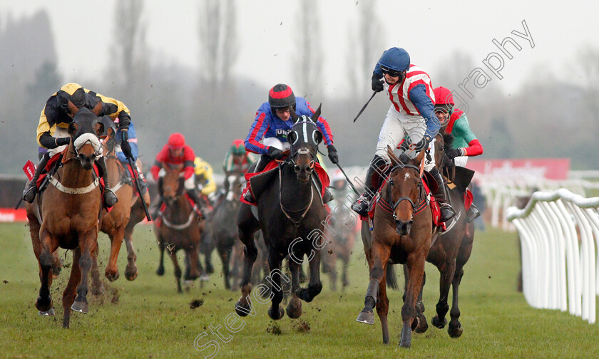 De-Rasher-Counter-0006 
 DE RASHER COUNTER (Ben Jones) beats THE CONDITIONAL (hidden) ELEGANT ESCAPE (left) and BEWARE THE BEAR (centre) in The Ladbrokes Trophy Handicap Chase
Newbury 30 Nov 2019 - Pic Steven Cargill / Racingfotos.com