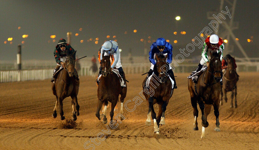 Thunder-Snow-0009 
 THUNDER SNOW (centre, Christophe Soumillon) beats NORTH AMERICA (right) in The Al Maktoum Challenge Round 2 Meydan 8 Feb 2018 - Pic Steven Cargill / Racingfotos.com