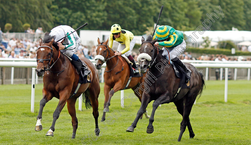 Royal-Charter-0002 
 ROYAL CHARTER (left, William Buick) beats CHEALAMY (right) in The Racing TV Fillies Handicap
Newmarket 1 Jul 2023 - Pic Steven Cargill / Racingfotos.com