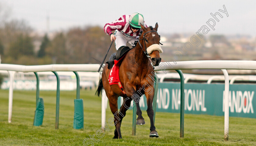 Me-Too-Please-0002 
 ME TOO PLEASE (Rachael Blackmore) wins The Goffs UK Nickle Coin Mares Standard Open National Hunt Flat Race 
Aintree 8 Apr 2021 - Pic Steven Cargill / Racingfotos.com