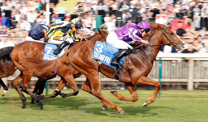 Norway-0004 
 NORWAY (Seamie Heffernan) wins The Godolphin Flying Start Zetland Stakes
Newmarket 13 Oct 2018 - Pic Steven Cargill / Racingfotos.com