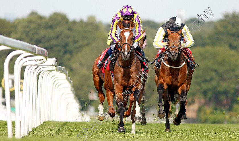 Skyman-0008 
 SKYMAN (left, Jason Watson) beats DARGEL (right) in The Betway Live Casino Handicap
Sandown 30 Aug 2019 - Pic Steven Cargill / Racingfotos.com