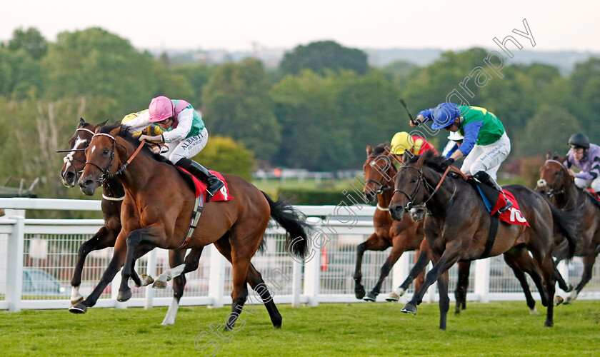 Greek-Order-0004 
 GREEK ORDER (Ryan Moore) wins The Get Your Racehorse Lotto Tickets Now Handicap
Sandown 25 May 2023 - Pic Steven Cargill / Racingfotos.com