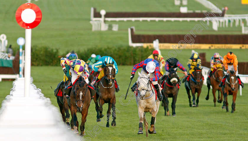 Diesel-D Allier-0005 
 DIESEL D'ALLIER (right, Harry Bannister) beats POTTERS CORNER (left) in The Glenfarclas Crystal Cup Cross Country Handicap Chase
Cheltenham 10 Dec 2021 - Pic Steven Cargill / Racingfotos.com