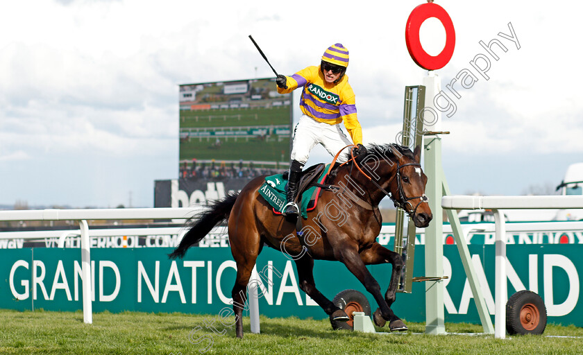 Gelino-Bello-0003 
 GELINO BELLO (Harry Cobden) wins The Cavani Menswear Sefton Novices Hurdle
Aintree 8 Apr 2022 - Pic Steven Cargill / Racingfotos.com