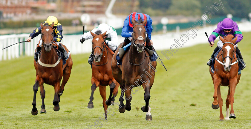 Dubious-Affair-0002 
 DUBIOUS AFFAIR (centre, Stevie Donohoe) beats CHICAGO DOLL (right) and POINT IN TIME (left) in The British Stallion Studs EBF bet365 Fillies Handicap
Newbury 19 Jul 2020 - Pic Steven Cargill / Racingfotos.com