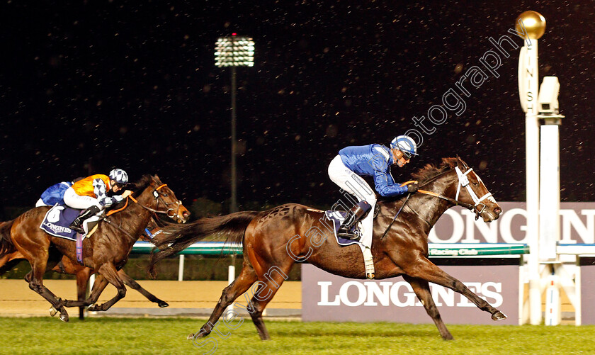 Ekhtiyaar-0005 
 EKHTIYAAR (Jim Crowley) wins The Longines Hydroconquest Handicap
Meydan 9 Jan 2020 - Pic Steven Cargill / Racingfotos.com