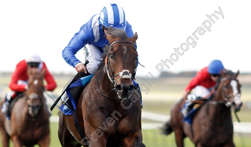 Mustashry-0008 
 MUSTASHRY (Jim Crowley) wins The Shadwell Joel Stakes
Newmarket 28 Sep 2018 - Pic Steven Cargill / Racingfotos.com