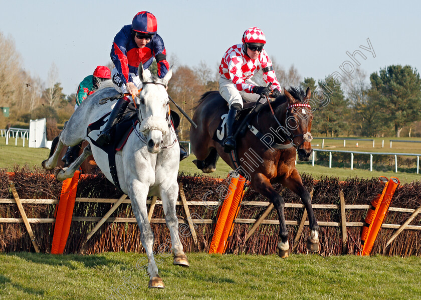 Ripper-Roo-0008 
 RIPPER ROO (left, Aidan Coleman) beats SUPREME YEATS (right) in The Mansionbet App Maiden Hurdle
Market Rasen 19 Apr 2021 - Pic Steven Cargill / Racingfotos.com