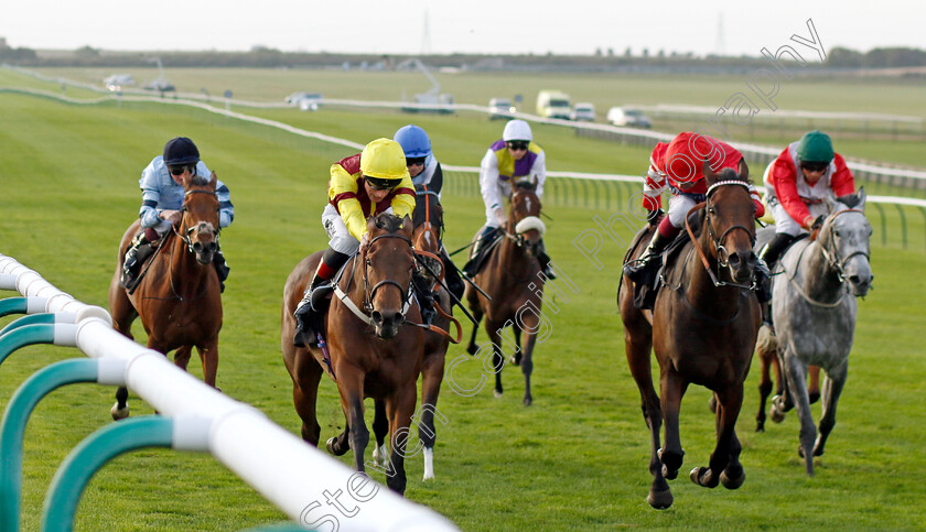 Coco-Jamboo-0003 
 COCO JAMBOO (left, David Egan) beats ZOUZANNA (right) in The Virgin Bet Daily Extra Places Fillies Handicap
Newmarket 7 Oct 2023 - Pic Steven Cargill / Racingfotos.com