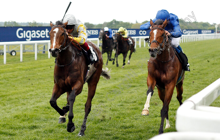 Zaaki-0002 
 ZAAKI (Frankie Dettori) beats BARNEY ROY (right) in The Ascot Shop Paradise Stakes
Ascot 1 May 2019 - Pic Steven Cargill / Racingfotos.com