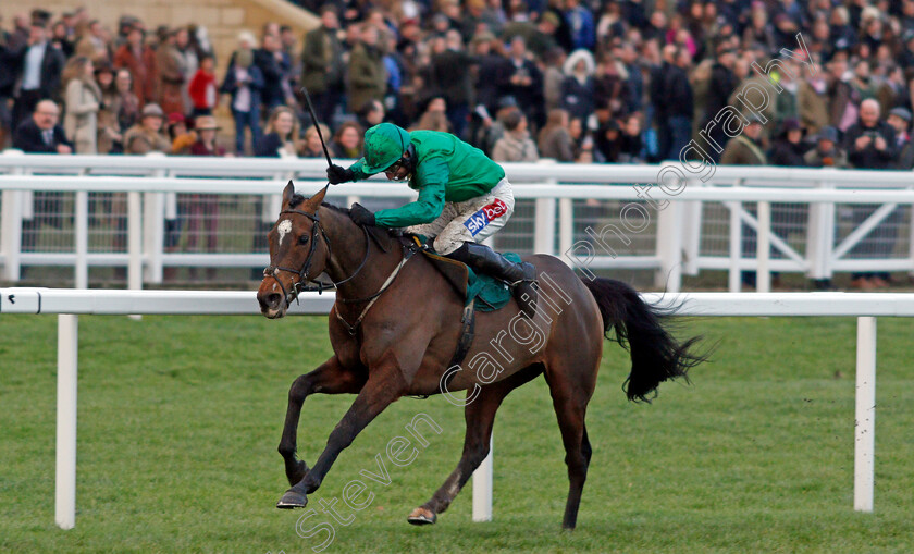 Wholestone-0004 
 WHOLESTONE (Daryl Jacob) wins The Dornan Engineering Relkeel Hurdle Cheltenham 1 Jan 2018 - Pic Steven Cargill / Racingfotos.com