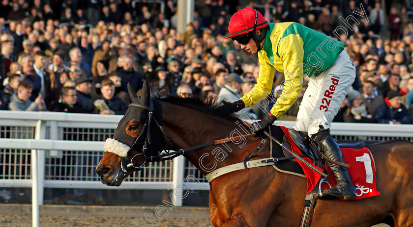 Fox-Norton-0007 
 FOX NORTON (Bryan Cooper) wins The Shloer Chase Cheltenham 19 Nov 2017 - Pic Steven Cargill / Racingfotos.com