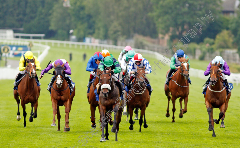 Auria-0002 
 AURIA (centre, Oisin Murphy) beats SEATTLE ROCK (right) in The Coral Distaff
Sandown 3 Jul 2021 - Pic Steven Cargill / Racingfotos.com