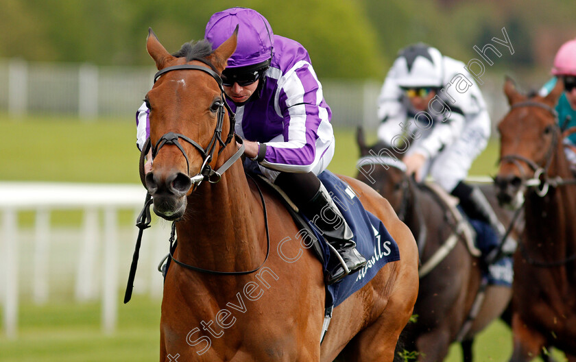 Snowfall-0011 
 SNOWFALL (Ryan Moore) wins The Tattersalls Musidora Stakes
York 12 May 2021 - Pic Steven Cargill / Racingfotos.com