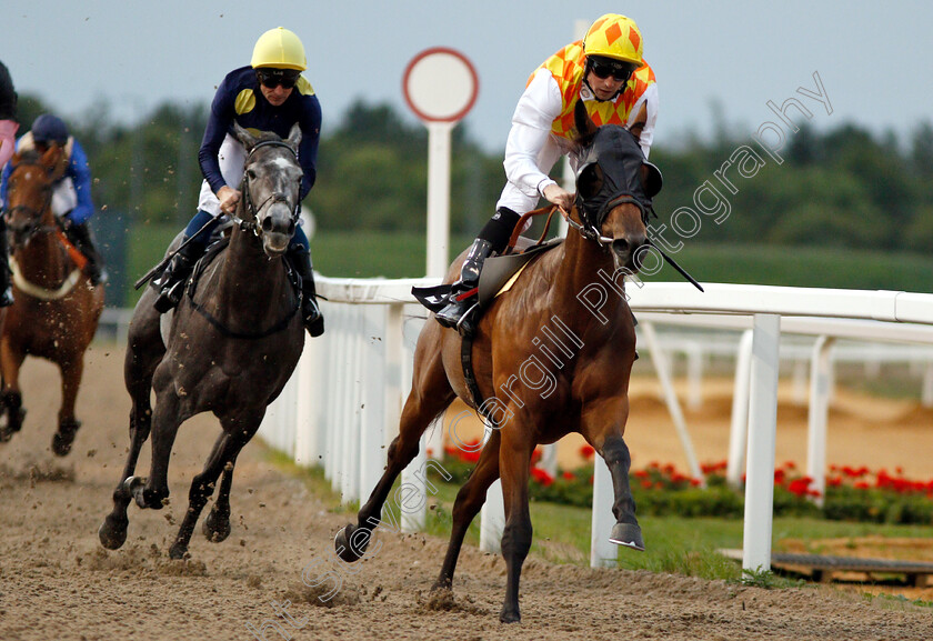 Storm-Shelter-0007 
 STORM SHELTER (Jack Mitchell) wins The Bet toteexacta At totesport.com Nursery
Chelmsford 6 Sep 2018 - Pic Steven Cargill / Racingfotos.com