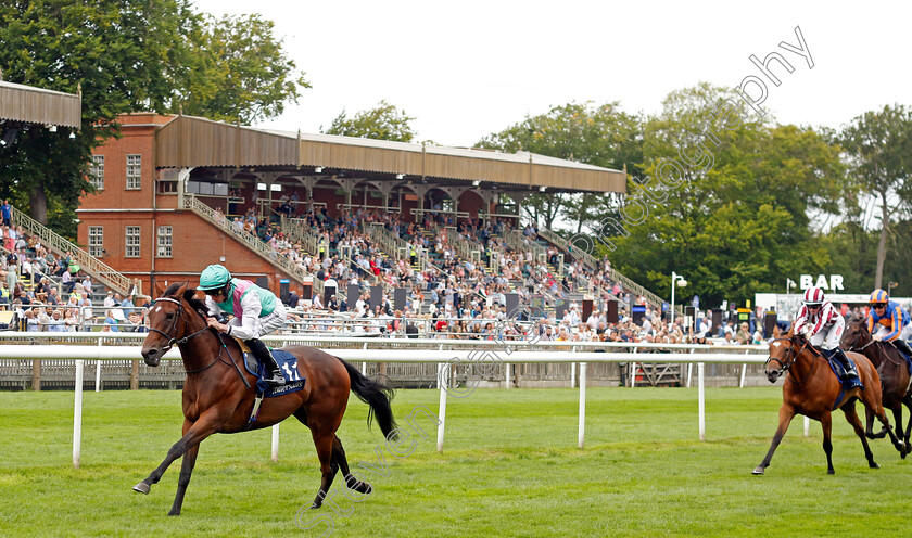 Tabiti-0003 
 TABITI (Rossa Ryan) wins The Tattersalls Online EBF Newcomers Maiden Fillies Stakes
Newmarket 10 Aug 2024 - Pic Steven Cargill / Racingfotos.com