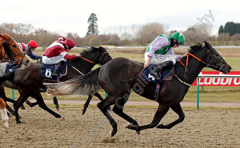 Glasvegas-0004 
 GLASVEGAS (Ryan Moore) wins The Bombardier British Hopped Amber Beer Handicap
Lingfield 6 Mar 2021 - Pic Steven Cargill / Racingfotos.com