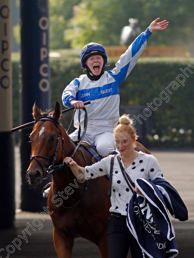 Spirited-Guest-0010 
 SPIRITED GUEST (Rosie Margarson) after The Longines Handicap
Ascot 24 Jul 2021 - Pic Steven Cargill / Racingfotos.com