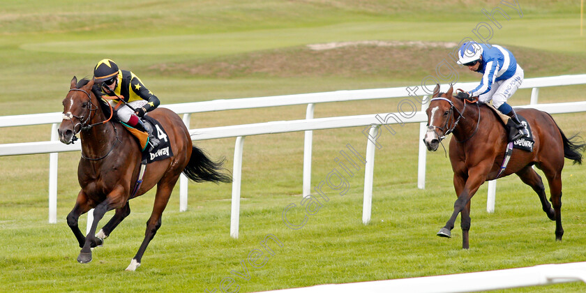 Blue-De-Vega-0002 
 BLUE DE VEGA (Oisin Murphy) beats STONE OF DESTINY (right) in The Heed Your Hunch At Betway Handicap
Sandown 23 Aug 2020 - Pic Steven Cargill / Racingfotos.com