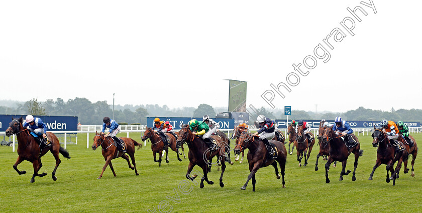 Danyah-0002 
 DANYAH (left, William Buick) beats STAR OF ORION (green centre) in The Moet & Chandon International Stakes
Ascot 24 Jul 2021 - Pic Steven Cargill / Racingfotos.com