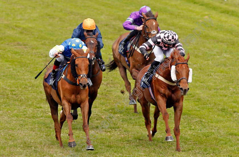 Raajihah-0004 
 RAAJIHAH (left, Adam Kirby) beats SHYJACK (right) in The quinnbet.com Handicap
Yarmouth 19 May 2021 - Pic Steven Cargill / Racingfotos.com