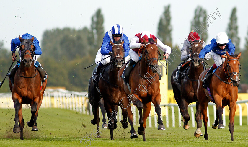 Glorious-Journey-0005 
 GLORIOUS JOURNEY (centre, James Doyle) beats FINAL SONG (right) and D'BAI (left) in The Dubai Duty Free Cup
Newbury 18 Sep 2020 - Pic Steven Cargill / Racingfotos.com