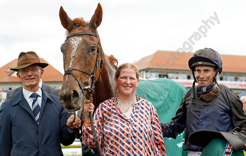 Savethelastdance-0015 
 SAVETHELASTDANCE (Ryan Moore) winner of The Weatherbys Digital Solutions Cheshire Oaks
Chester 10 May 2023 - Pic Steven Cargill / Racingfotos.com