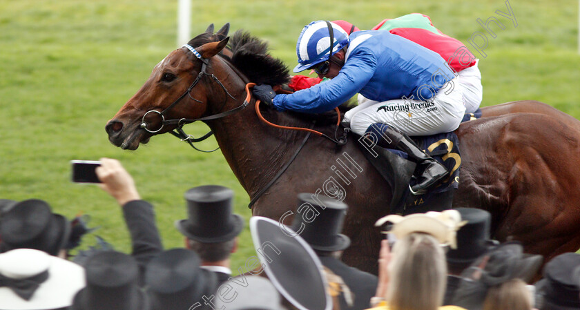 Afaak-0007 
 AFAAK (Jim Crowley) wins The Royal Hunt Cup
Royal Ascot 19 Jun 2019 - Pic Steven Cargill / Racingfotos.com