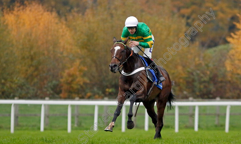 Jonbon-0005 
 JONBON (Aidan Coleman) wins The Close Brothers Henry VIII Novices Chase
Sandown 3 Dec 2022 - Pic Steven Cargill / Racingfotos.com