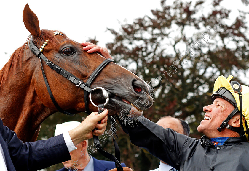 Stradivarius-0007 
 STRADIVARIUS (Frankie Dettori) after The Weatherbys Hamilton Lonsdale Cup
York 20 Aug 2021 - Pic Steven Cargill / Racingfotos.com