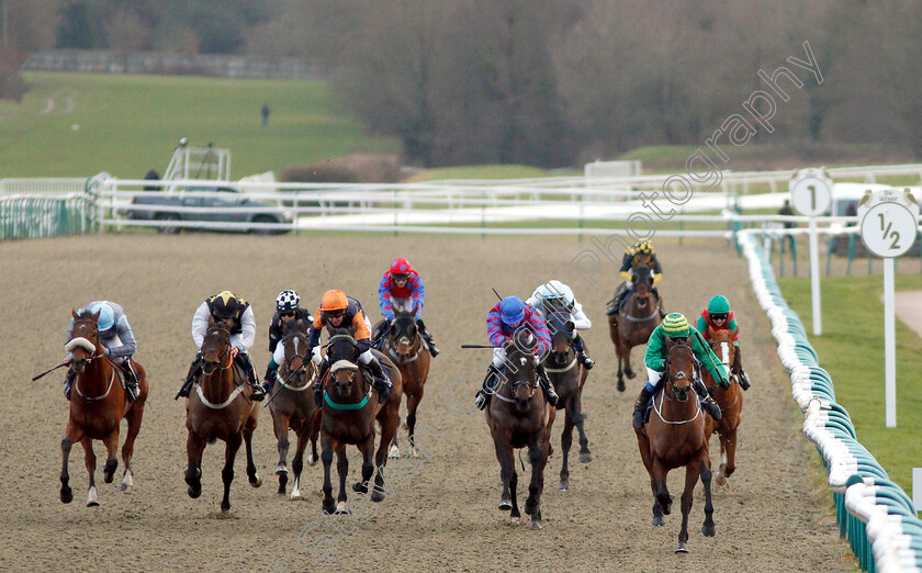 French-Mix-0001 
 FRENCH MIX (right, Hannah Welch) wins The Betway Amateur Riders Handicap
Lingfield 25 Jan 2019 - Pic Steven Cargill / Racingfotos.com