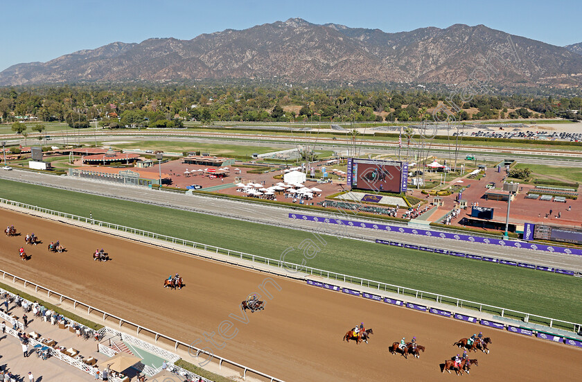 Santa-Anita-0001 
 Post parade 
Santa Anita USA 1 Nov 2019 - Pic Steven Cargill / Racingfotos.com