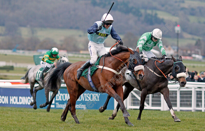 Missed-Approach-0004 
 MISSED APPROACH (left, Noel McParlan) beats MALL DINI (right) in The Fulke Walwyn Kim Muir Challenge Cup Amateur Riders Handicap Chase Cheltenham 15 Mar 2018 - Pic Steven Cargill / Racingfotos.com