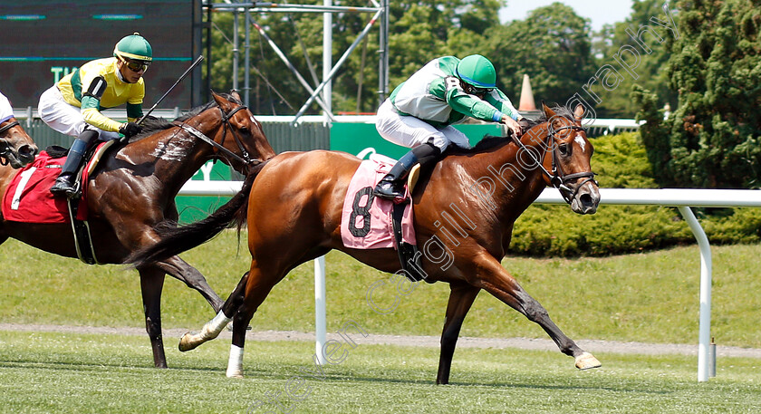 Fast-Getaway-0003 
 FAST GETAWAY (Manuel Franco) wins Maiden Special Weight
Belmont Park 7 Jun 2018 - Pic Steven Cargill / Racingfotos.com