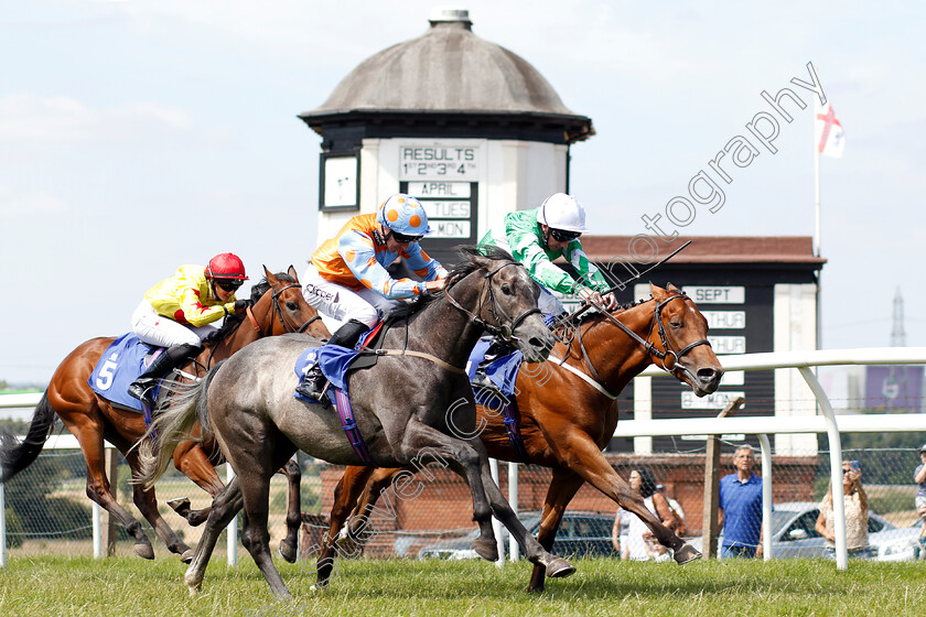 Zumurud-0003 
 ZUMURUD (left, Daniel Tudhope) beats DANEHILL DESERT (right) in The Sochall Smith Accountants Steve Evans Memorial Handicap
Pontefract 10 Jul 2018 - Pic Steven Cargill / Racingfotos.com