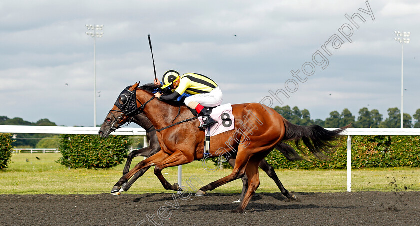 Safra-0005 
 SAFRA (Andrea Atzeni) wins The British Stallion Studs EBF Fillies Novice Stakes
Kempton 30 Jun 2021 - Pic Steven Cargill / Racingfotos.com