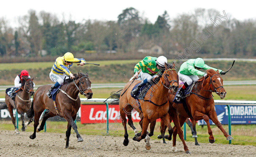 River-Dawn-0001 
 RIVER DAWN (right, Ben Curtis) beats MR MAC (centre) in The Bombardier Golden Beer Handicap Div2
Lingfield 2 Jan 2020 - Pic Steven Cargill / Racingfotos.com