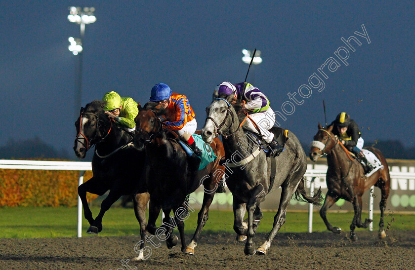 Silverscape-0003 
 SILVERSCAPE (right, Jason Watson) beats WARD CASTLE (centre) and TICKETS (left) in The Unibet Extra Place Offers Every Day Restricted Novice Stakes Div1
Kempton 10 Nov 2021 - Pic Steven Cargill / Racingfotos.com