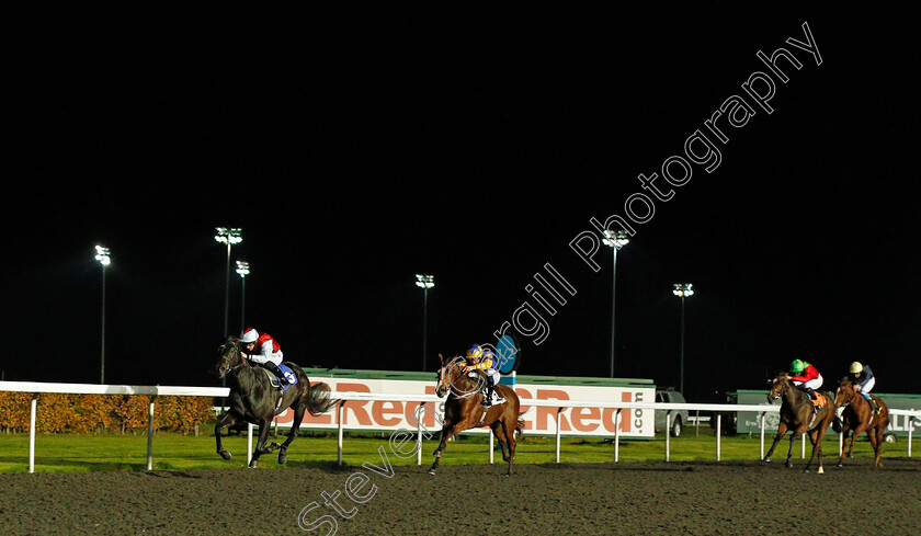 Cecchini-0001 
 CECCHINI (Richard Kingscote) wins The 100% Profit Boost At 32Redsport.com EBF Fillies Novice Stakes Div2 Kempton 8 Nov 2017 - Pic Steven Cargill / Racingfotos.com