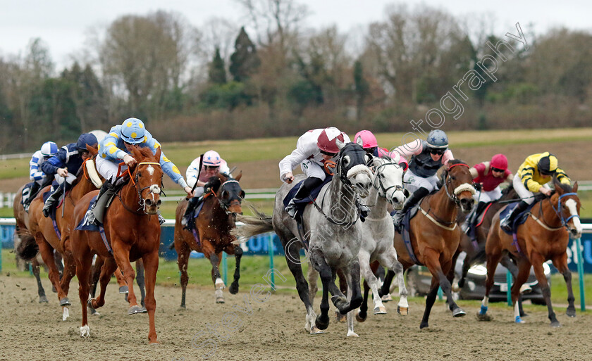 Sassy-Redhead-0003 
 SASSY REDHEAD (left, Jack Gilligan) beats COME ON GIRL (centre) in The BetUk Home Of The Acca-Fenwa Handicap
Lingfield 23 Dec 2023 - Pic Steven Cargill / Racingfotos.com