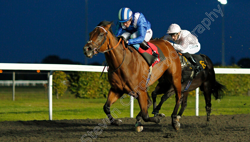 Enjazaat-0002 
 ENJAZAAT (Jim Crowley) wins The ebfstallions.com Conditions Stakes
Kempton 9 Oct 2019 - Pic Steven Cargill / Racingfotos.com