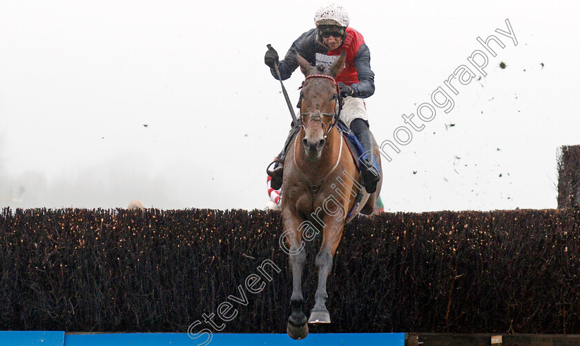 Tiquer-0004 
 TIQUER (Paddy Brennan) wins The The Smart Money's On Coral Handicap Chase
Chepstow 27 Dec 2019 - Pic Steven Cargill / Racingfotos.com