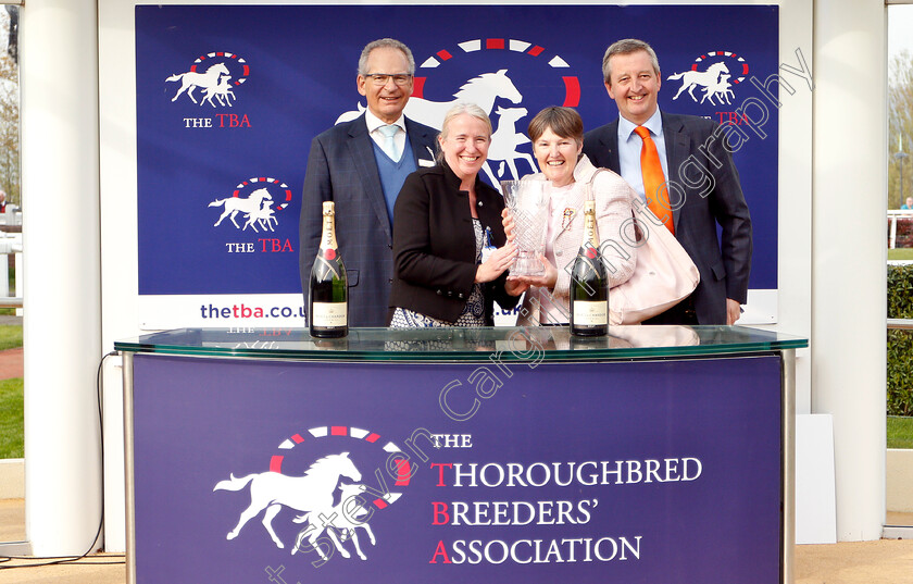 Northern-Beau-0008 
 Presentation for The Thoroughbred Breeders Association Mares Handicap Chase
Cheltenham 18 Apr 2019 - Pic Steven Cargill / Racingfotos.com