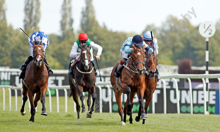 Thunderous-0002 
 THUNDEROUS (Franny Norton) beats SUN POWER (left) in The Denford Stakes 
Newbury 17 Aug 2019 - Pic Steven Cargill / Racingfotos.com